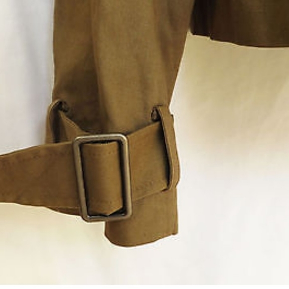 Theyskens' Theory Cotton Linen Brown Jacket 0 - Picture 3 of 11